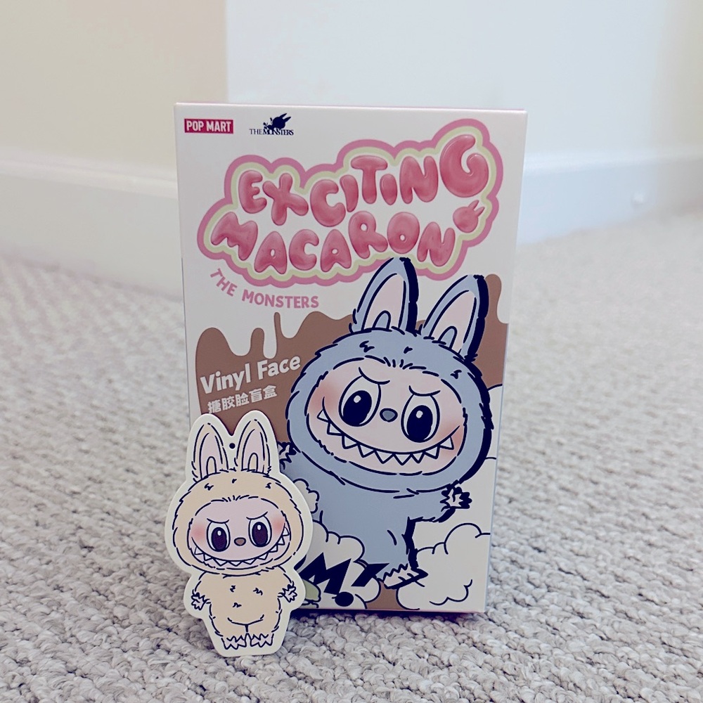 OFFICIAL- Soy Milk Labubu – The Monsters: Exciting Macaron Series🤍